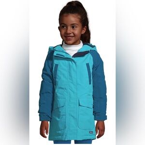 Lands' End Kids Blue Puffer Jacket